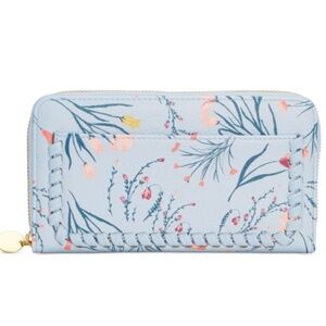 Style & Co Whip-Stitch Printed Zip Wallet, Shannon Floral